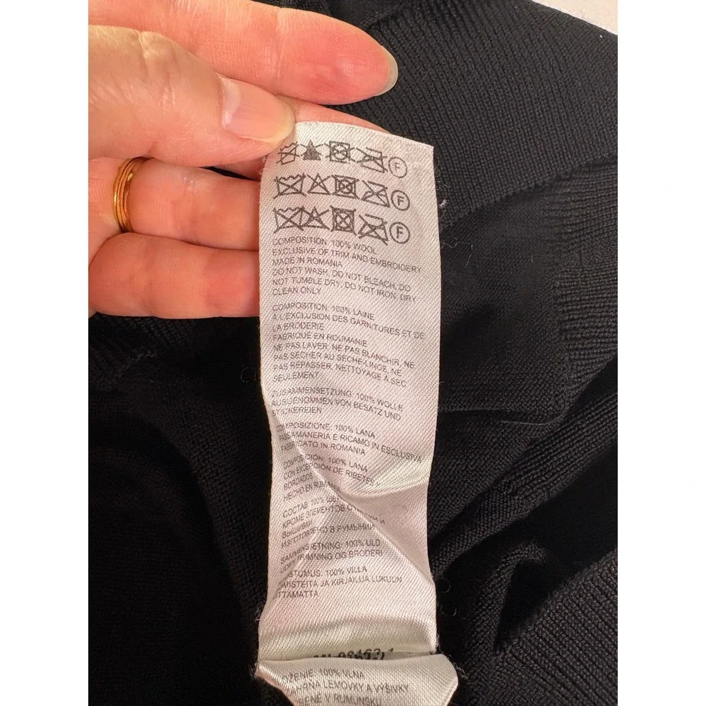 Canada Goose Amherst Wool Hoodie Mens L Patch Logo Knit Thrashed Streetwear Gorp - Picture 6 of 8